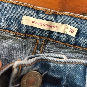 Levis Wedgie straight jeans Excellent condition | Woman’s 30